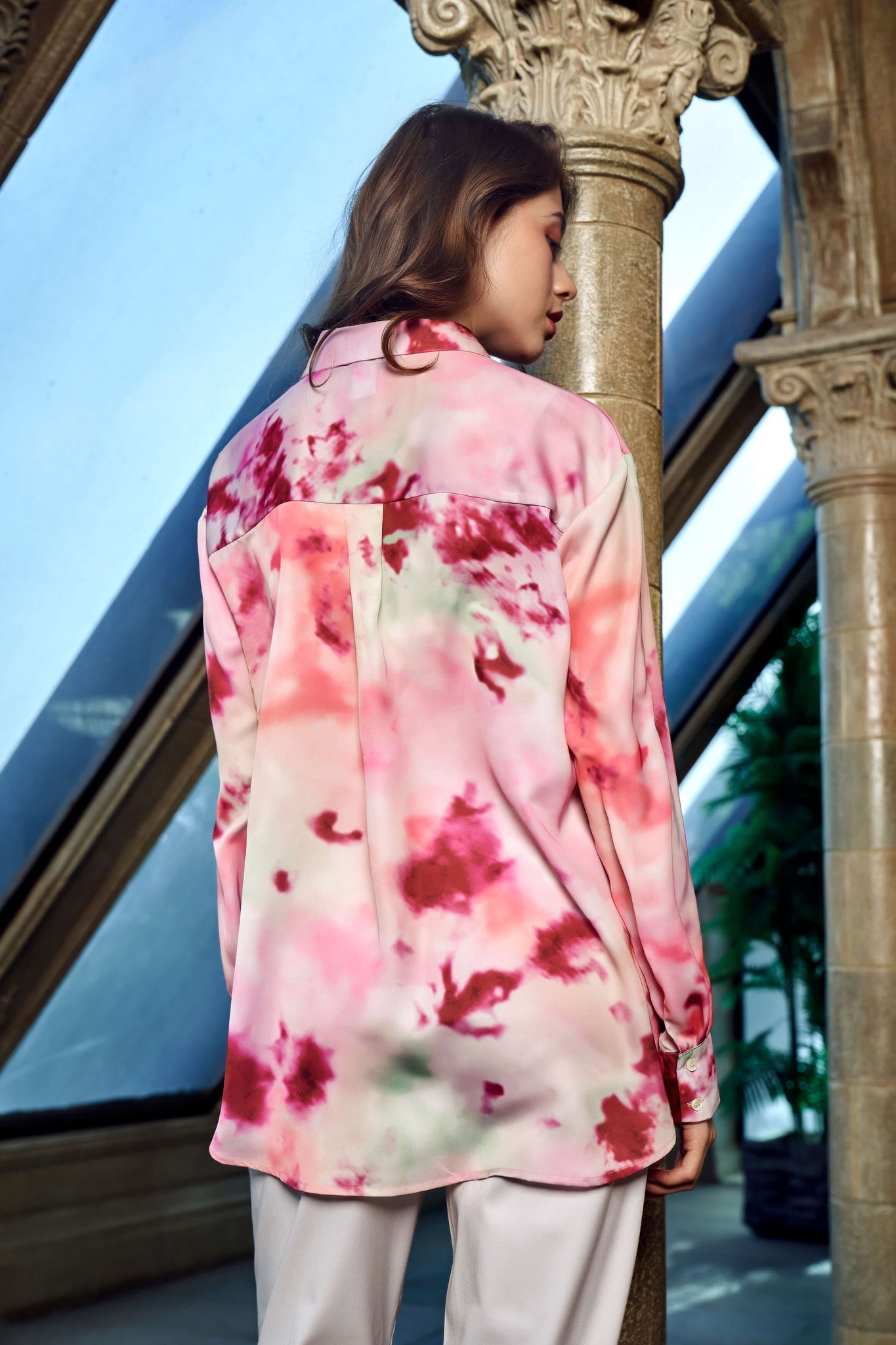 Tie & Dye Regular Fit Casual Shirt
