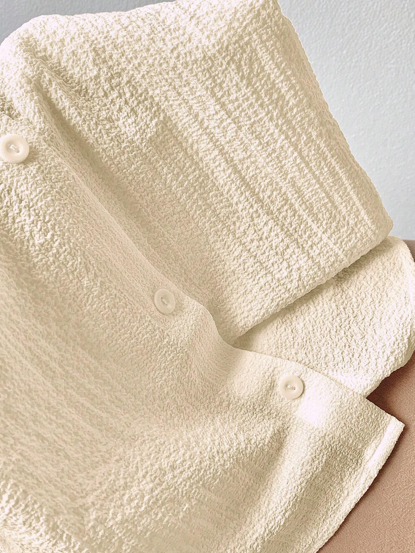 Navy Woven Women's Cropped Shirt