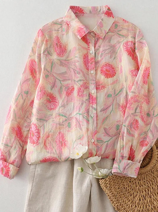 Pure Cotton Printed Full Sleeve Casual Shirt